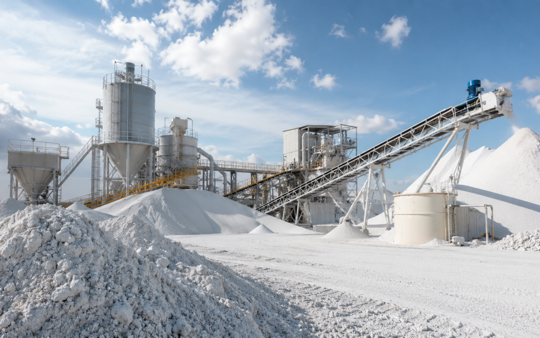 Caolín industrial: qué es y para qué se emplea